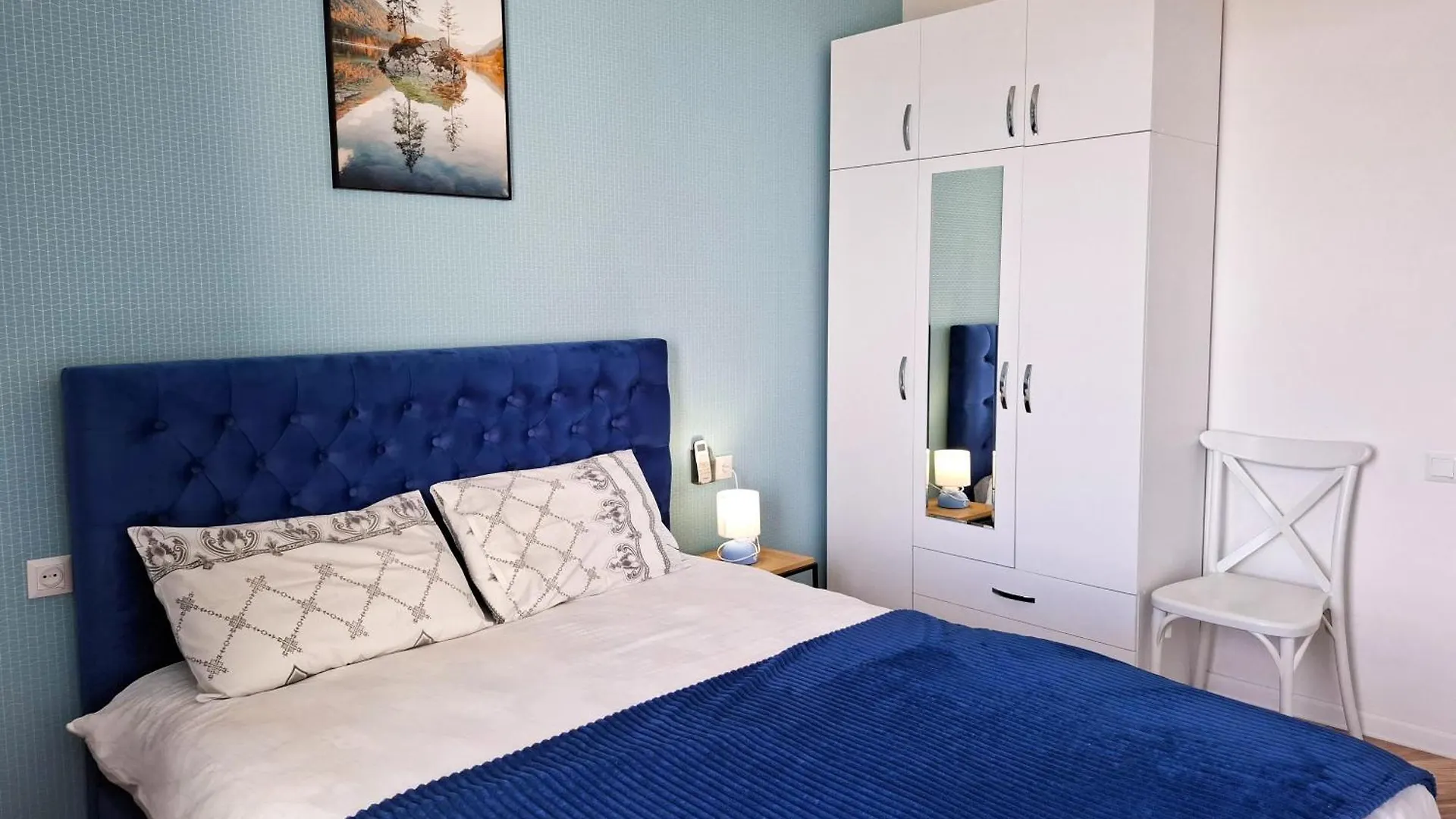 Cozy 1Br Apt Near Metro Station On Saburtalo. 트빌리시 아파트