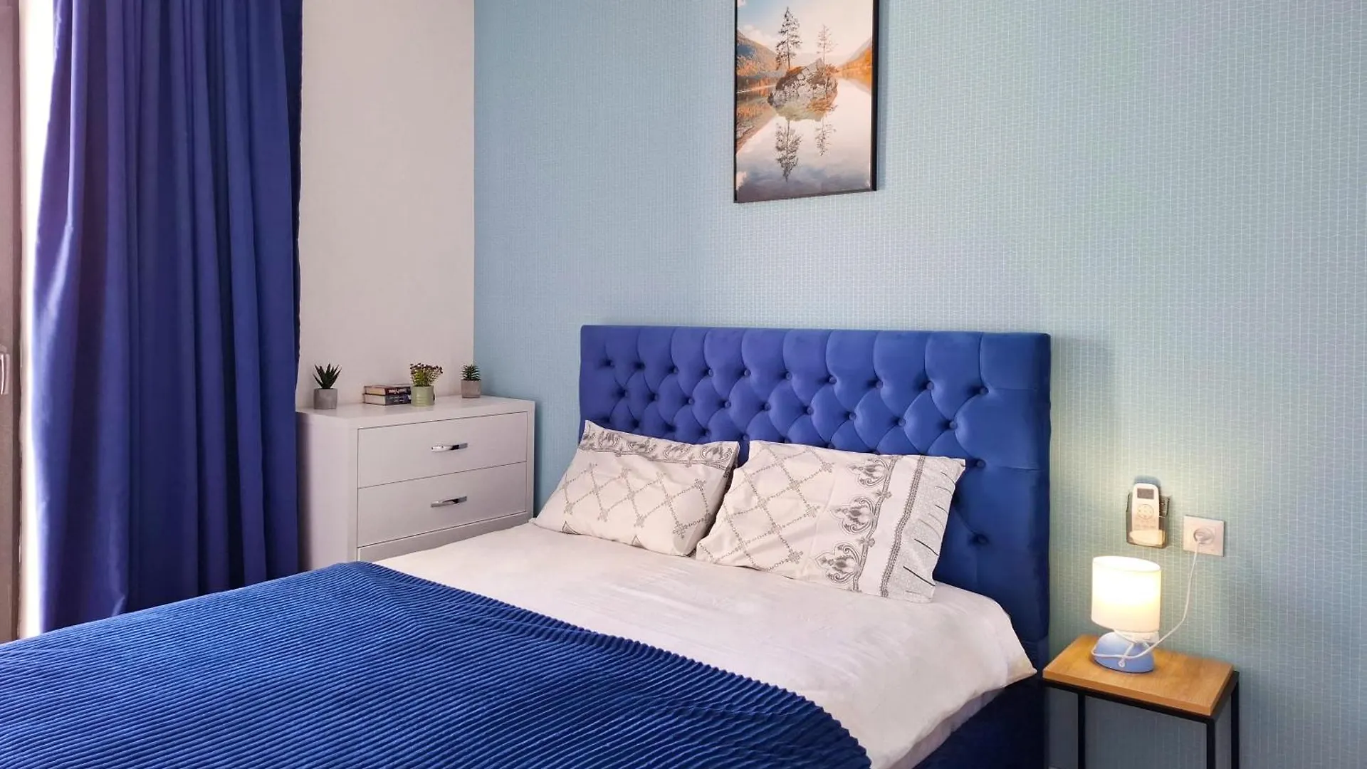 아파트 Cozy 1Br Apt Near Metro Station On Saburtalo. 트빌리시 조지아