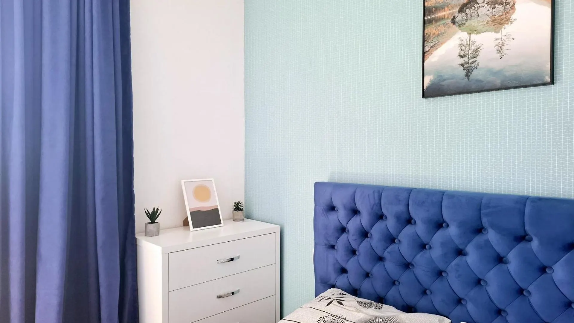 Cozy 1Br Apt Near Metro Station On Saburtalo. 트빌리시 아파트